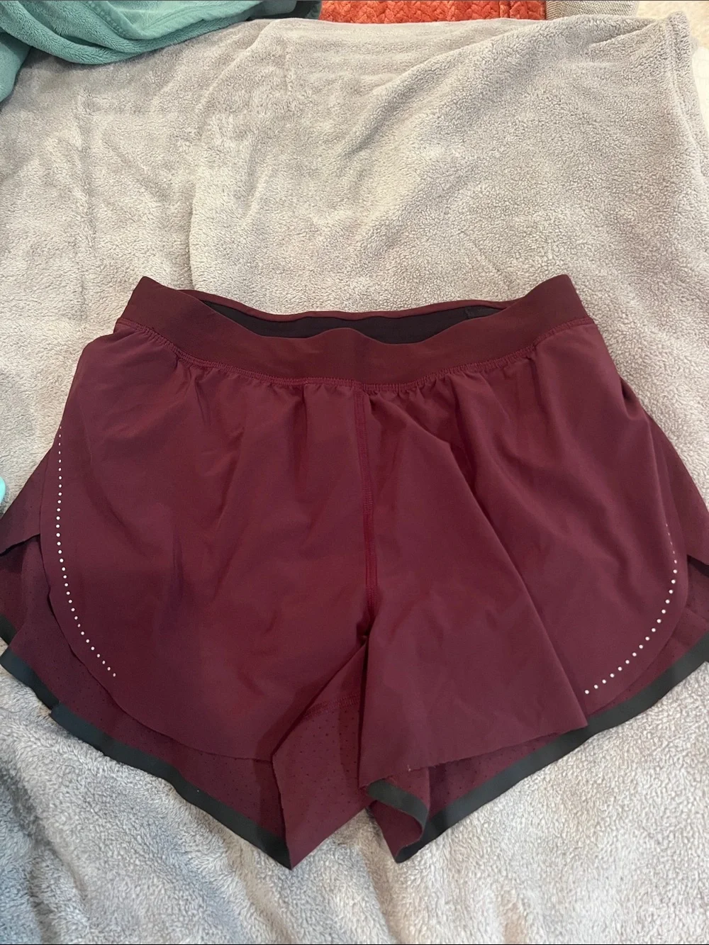 lululemon athletica Maroon Women's Athletic Shorts